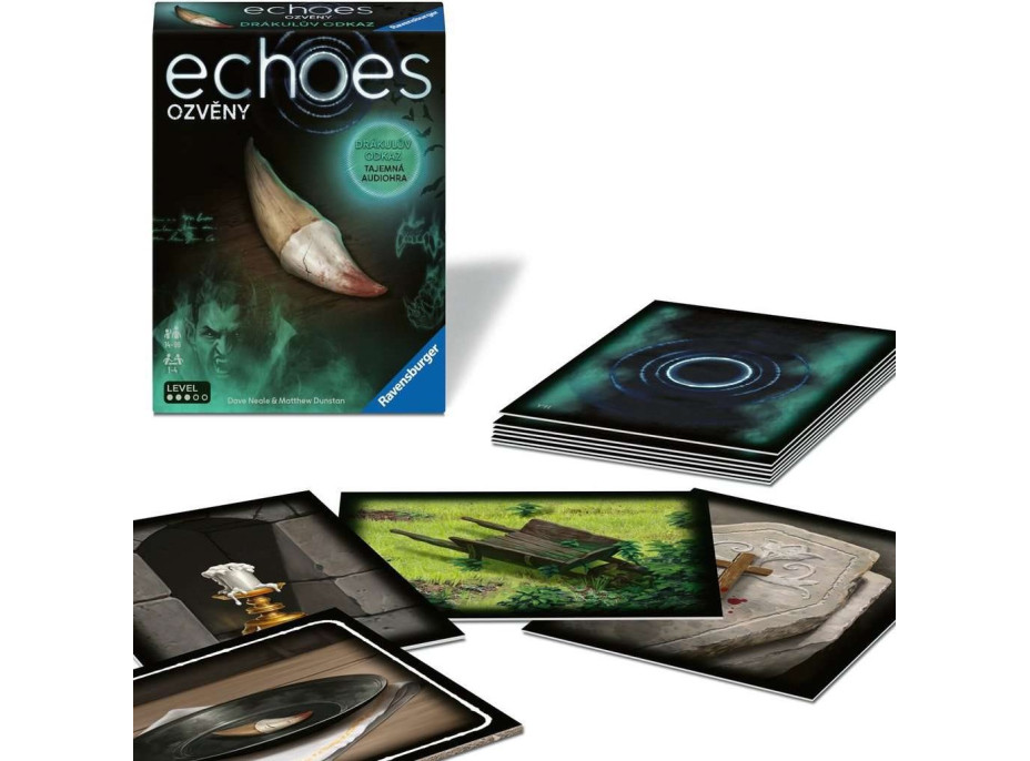 RAVENSBURGER Tajemná audiohra echoes Drákulův odkaz