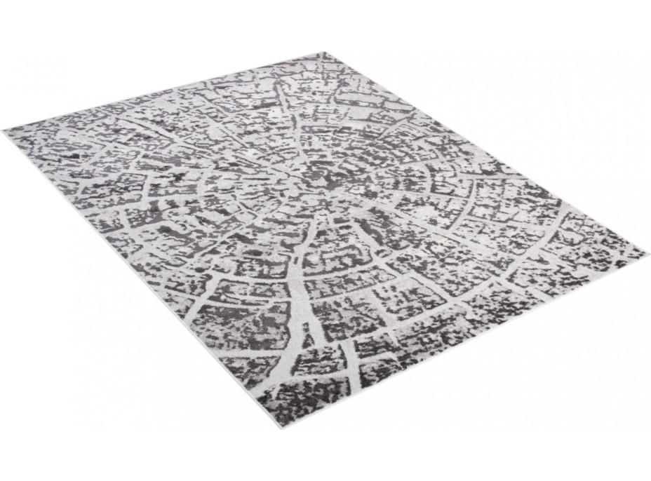 Kusový koberec SKY Log - šedý/tmavě šedý, 300x400 cm