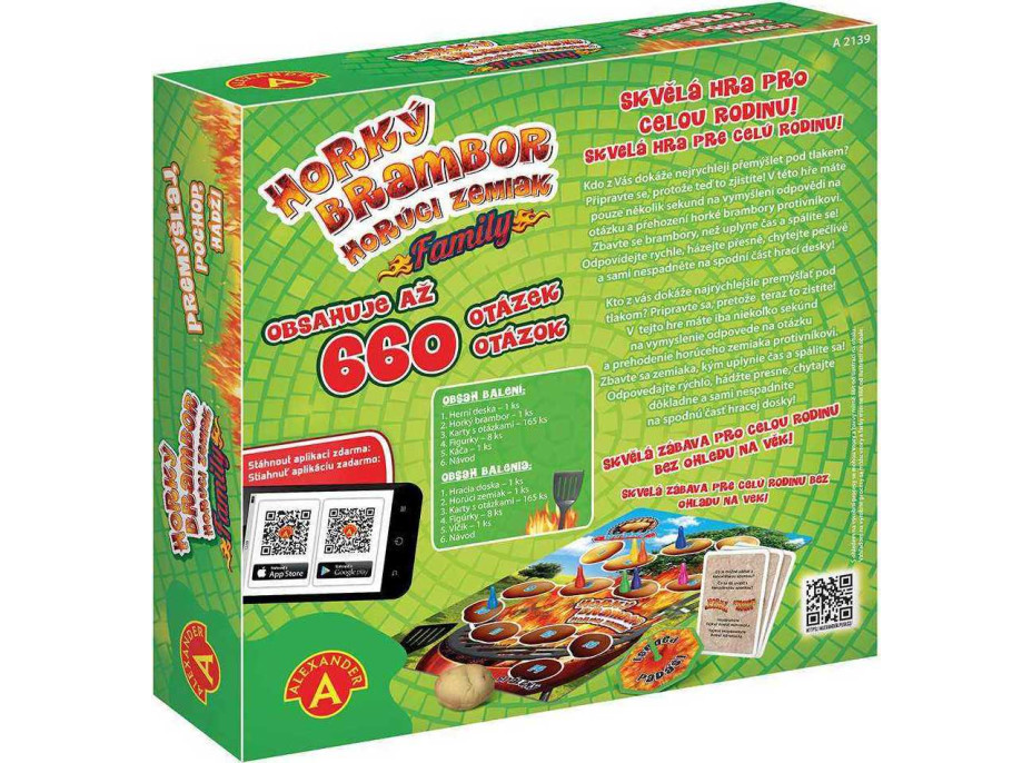 Alexander Zábavná hra horký brambor