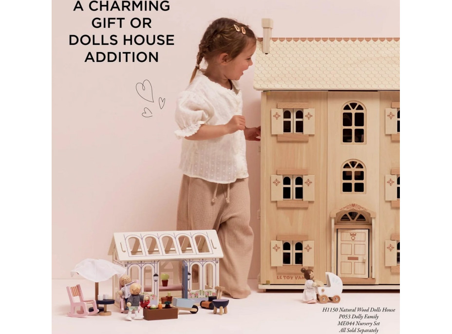 Le Toy Van Domeček pro panenky Zimní zahrada