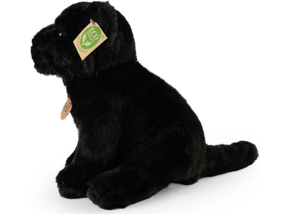 Rappa Plyšový černý panter sedící 23 cm ECO-FRIENDLY