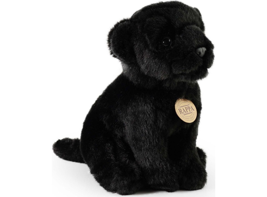 Rappa Plyšový černý panter sedící 23 cm ECO-FRIENDLY