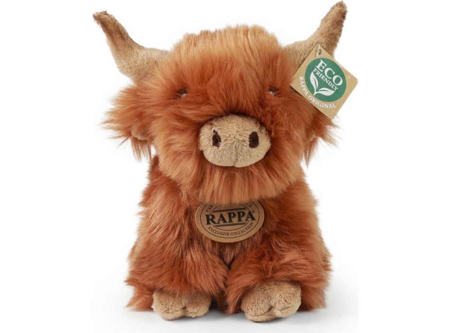 Rappa Plyšový skotský náhorní skot 20 cm ECO-FRIENDLY