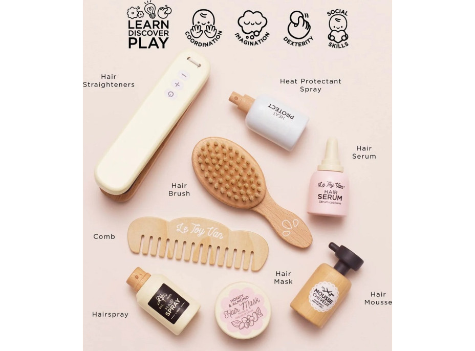 Le Toy Van Stylová kadeřnická sada