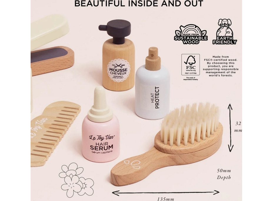 Le Toy Van Stylová kadeřnická sada