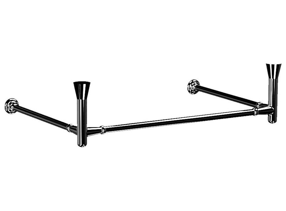 Kerasan THE NEW YORKER závěsná konstrukce pro umyvadlo 80cm, chrom 927290