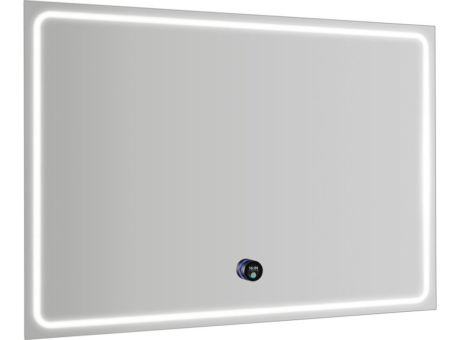 Sapho GEMINI zrcadlo s LED osvětlením 100x70cm, chytré funkce GM100K