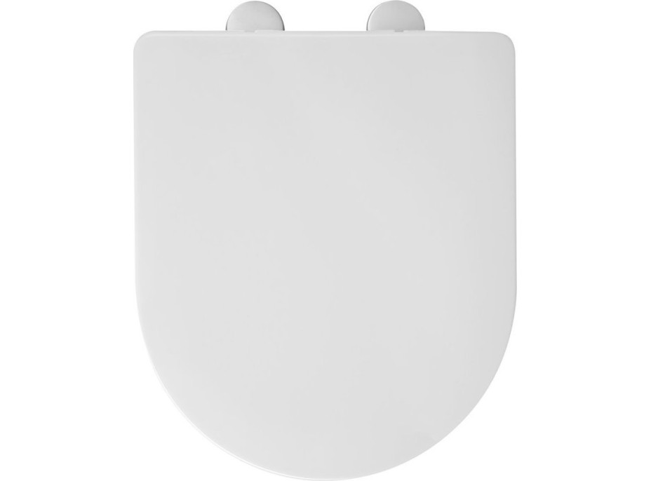 Aqualine VITO WC sedátko, Soft Close, Easy Take, bílá PCS105