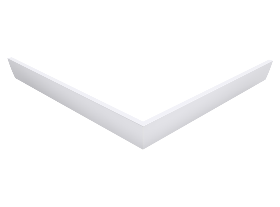 Polysan AURA 70 rohový panel, bílá 42691