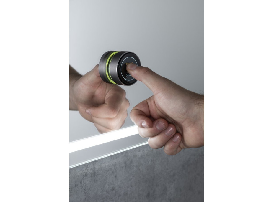 Sapho GEMINI zrcadlo s LED osvětlením 120x60cm, chytré funkce GM120K