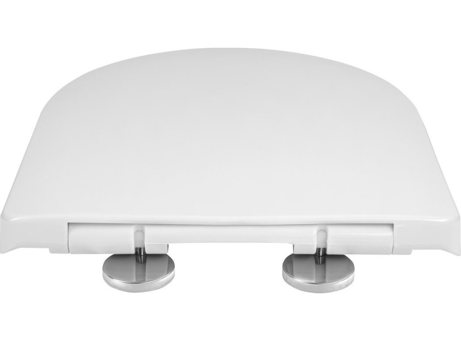 Aqualine VITO WC sedátko, Soft Close, Easy Take, bílá PCS105