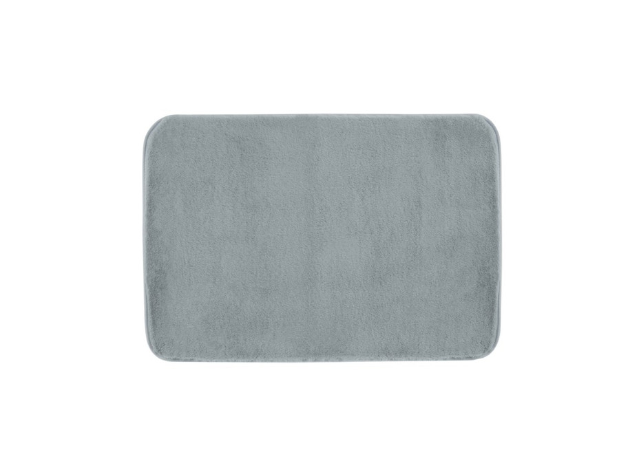 Gedy FUZZY koupelnová předložka, 60x100cm, 100% polyester, protiskluz, šedá 96FY100608