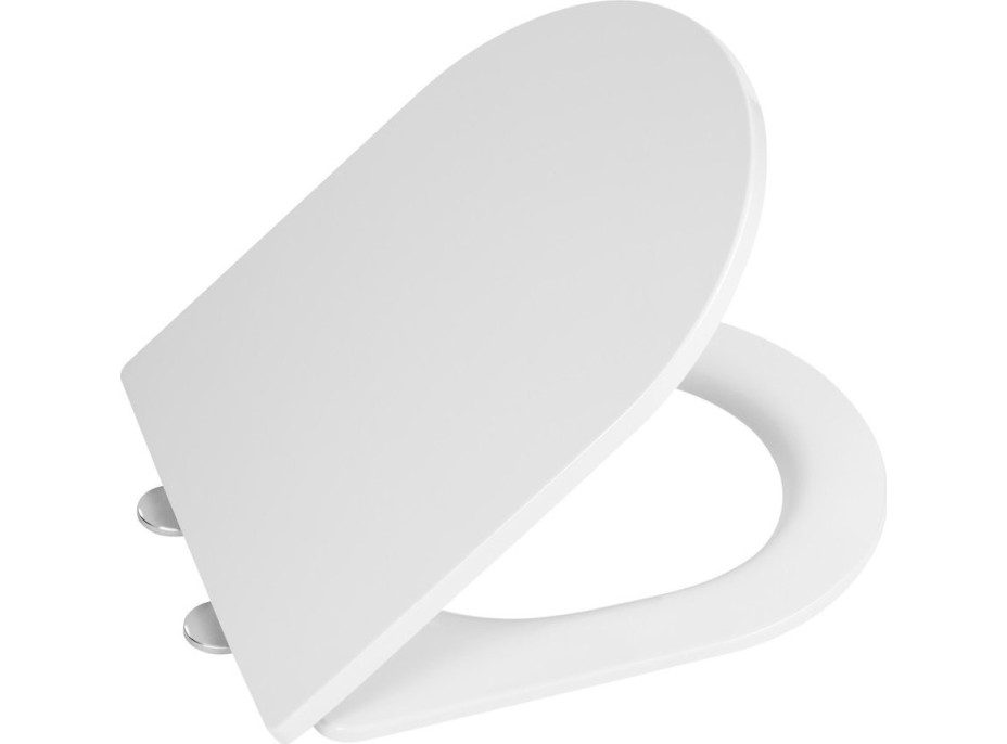 Sapho GERRY WC sedátko, SLIM, Soft Close, Easy Take, bílá WX1515
