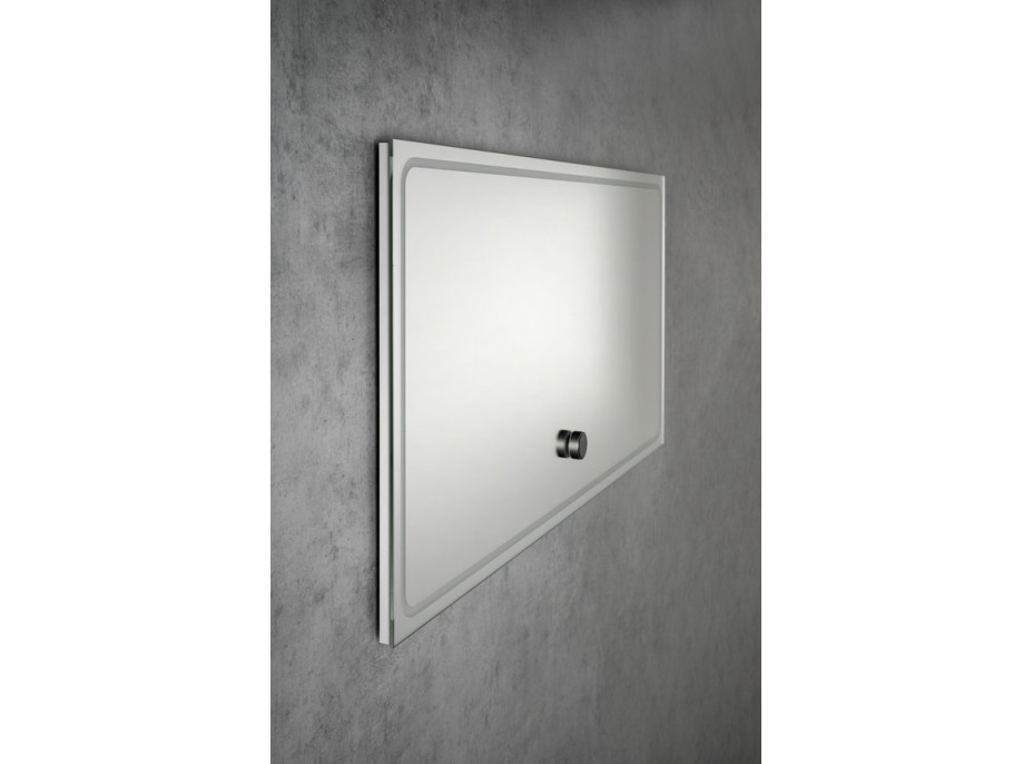 Sapho GEMINI zrcadlo s LED osvětlením 120x60cm, chytré funkce GM120K