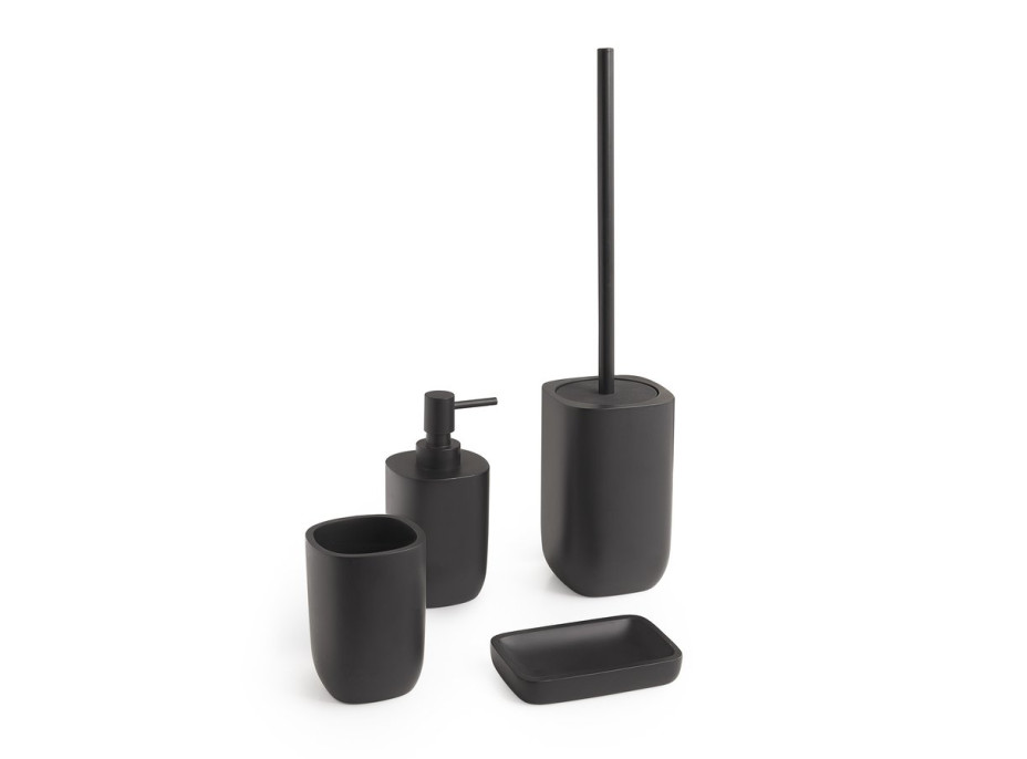 Gedy YLENIA sklenka na postavení, černá YL9814