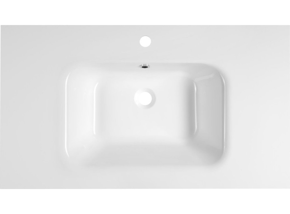 Sapho ARECA umyvadlo, litý mramor, 91x51, 5cm, bílá AC091