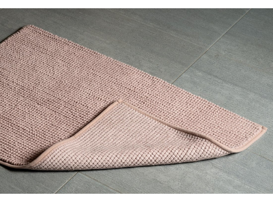 Aqualine CHENILL koupelnová předložka 50x80cm, 100% polyester, béžová CH2012