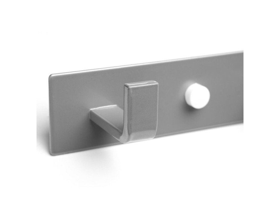 Stříbrný kovový věšák PSINO 43,5 cm