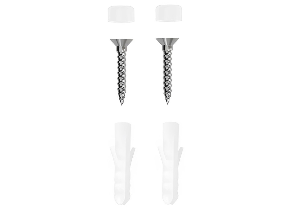 Stříbrný kovový věšák PSINO 43,5 cm