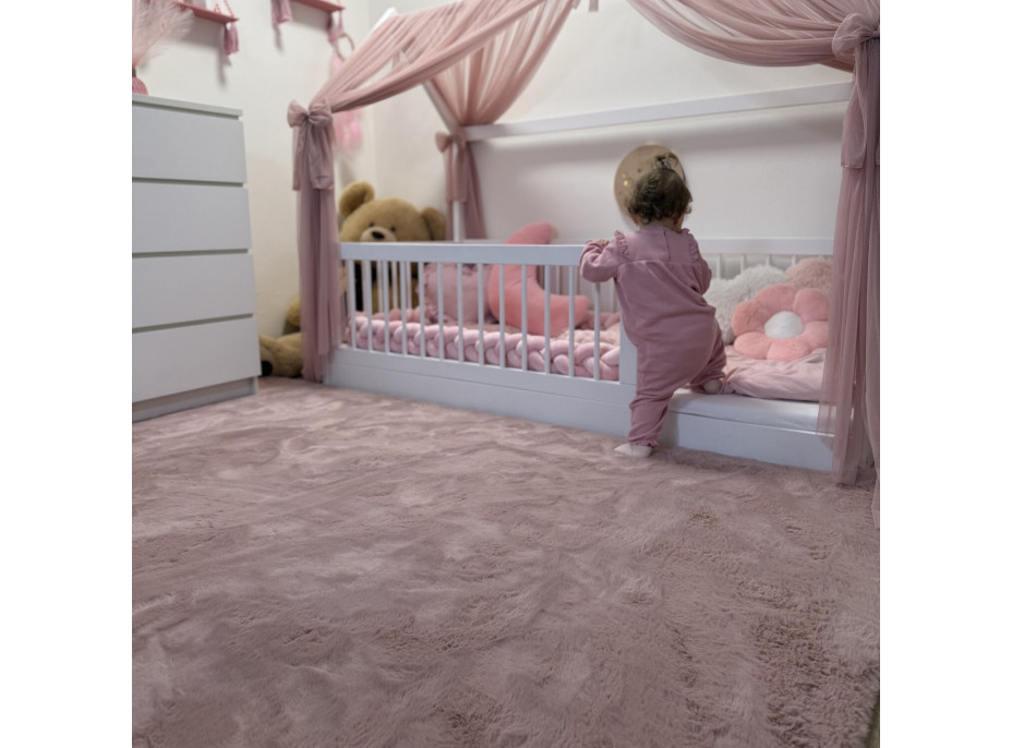 Kusový koberec Pouffy 5100 Rose