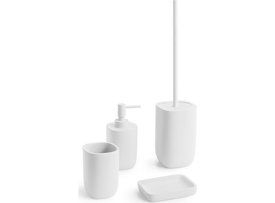 Gedy YLENIA WC štětka na postavení, bílá YL3302