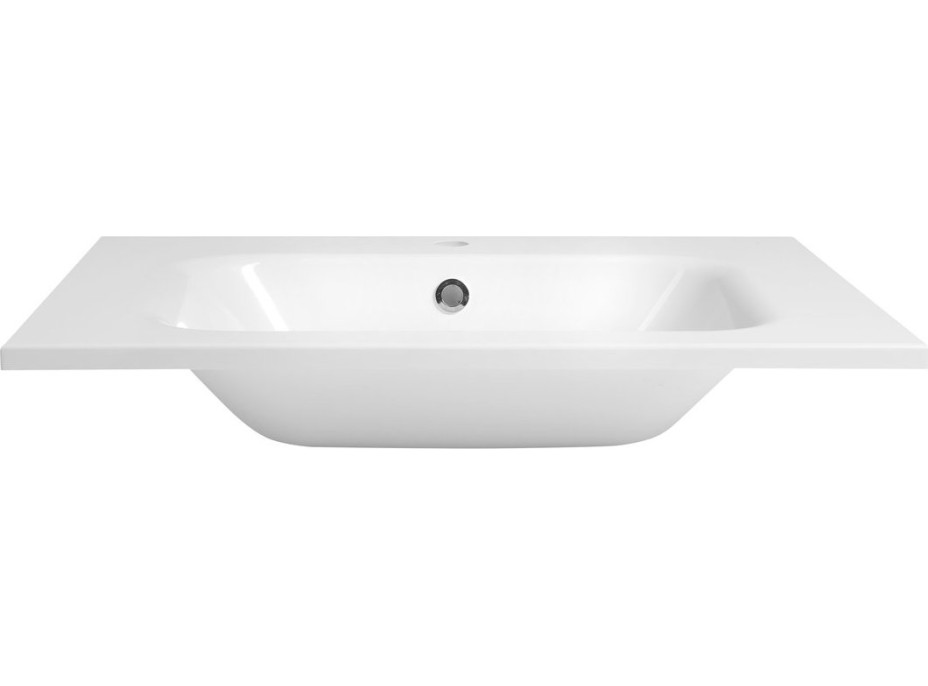 Sapho ARECA umyvadlo, litý mramor, 71x51, 5cm, bílá AC071