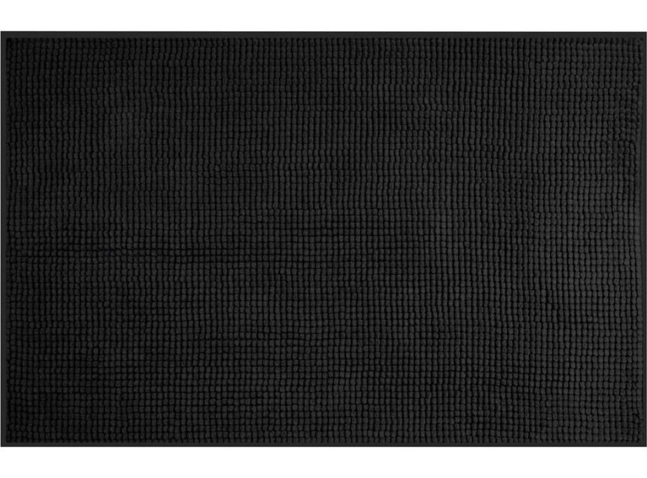 Aqualine CHENILL koupelnová předložka 50x80cm, 100% polyester, černá CH2014