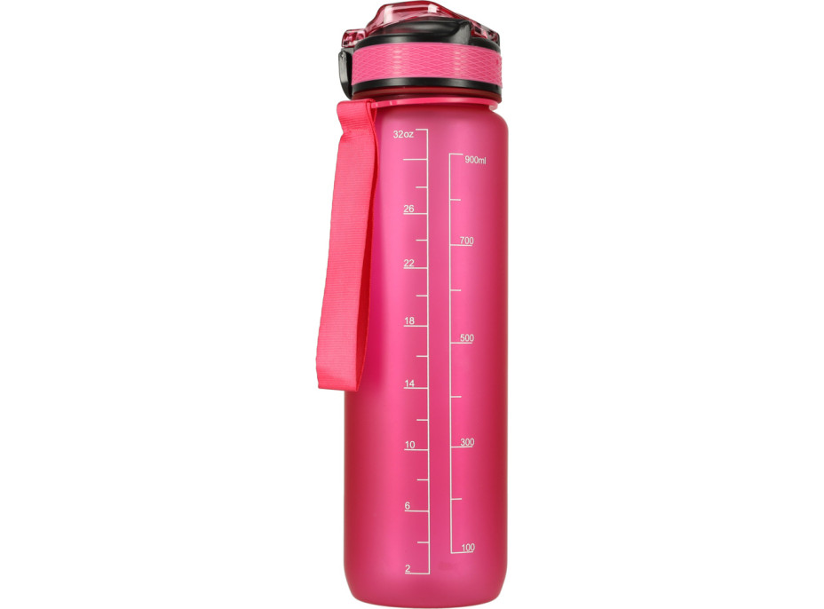 Láhev na vodu 1l - růžová