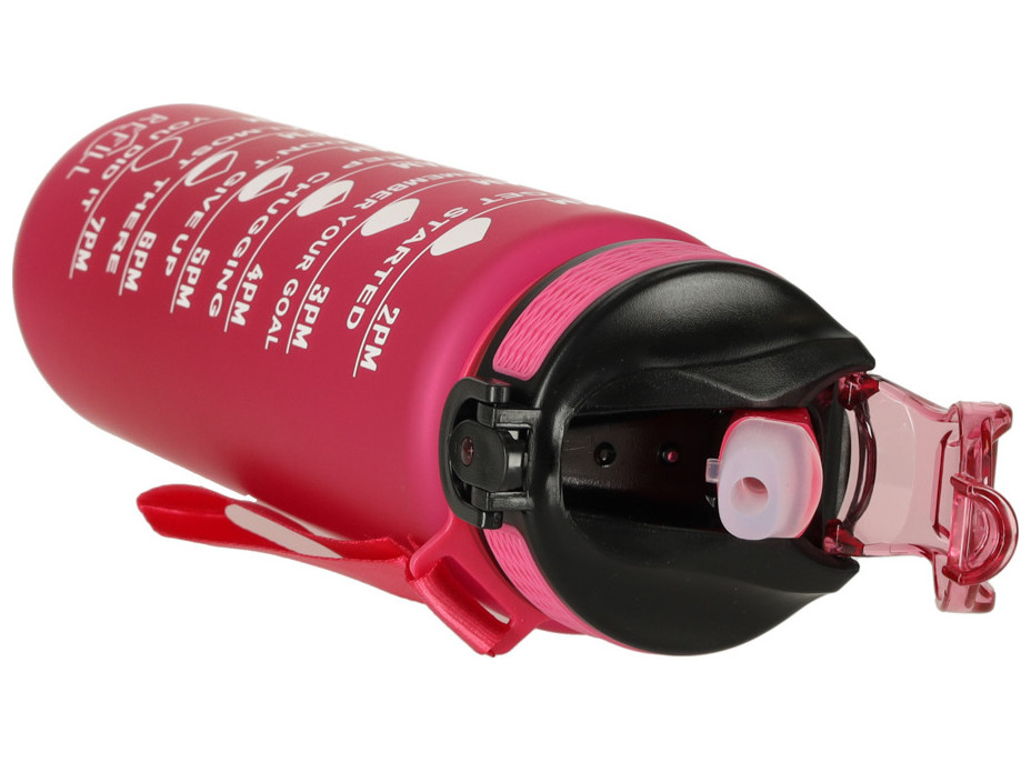 Láhev na vodu 1l - růžová