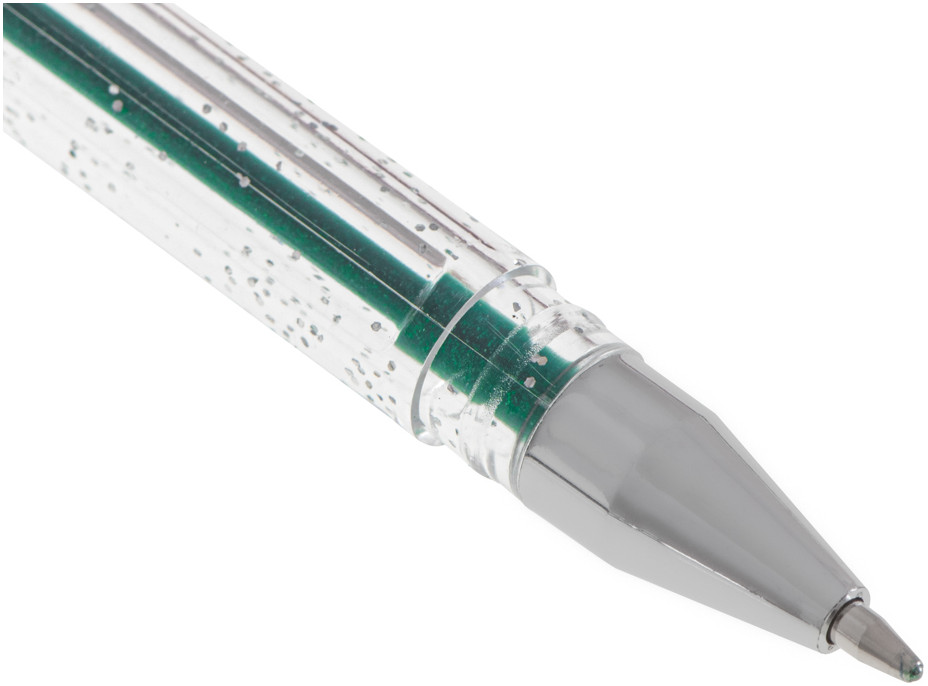 Barevná třpytivá gelová pera - sada 25 ks