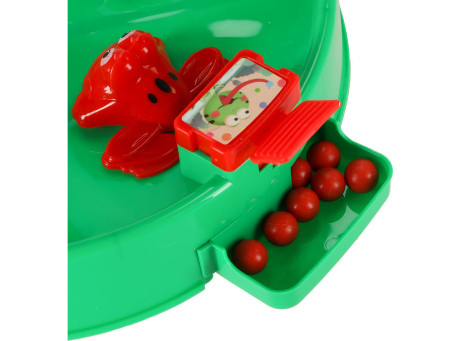 Arkádová hra Hladové žáby pro 4 hráče - zelená