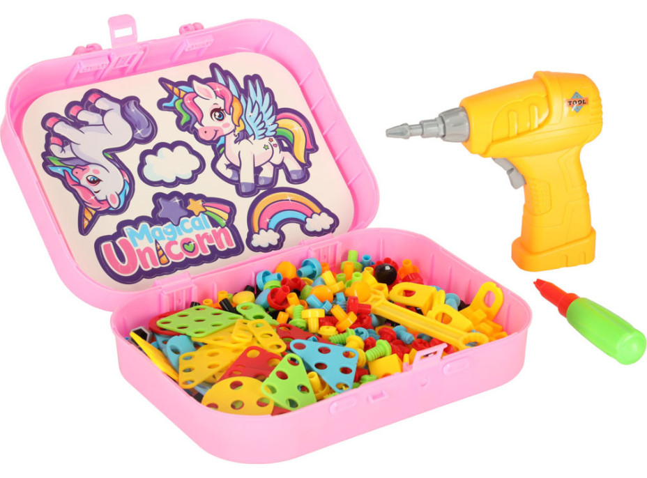 Šroubování v kufříku - Jednorožec