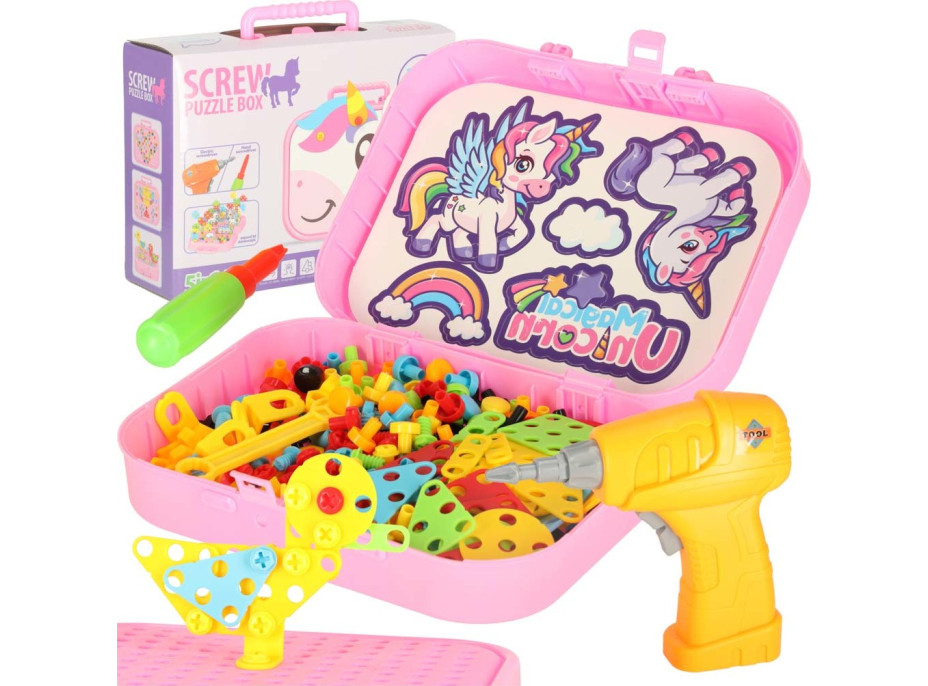 Šroubování v kufříku - Jednorožec