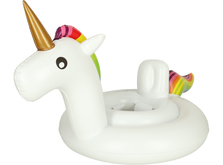 Dětské nafukovací kolo se sedátkem - Jednorožec