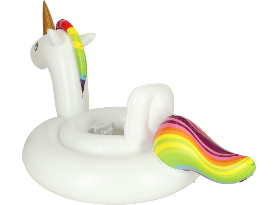 Dětské nafukovací kolo se sedátkem - Jednorožec