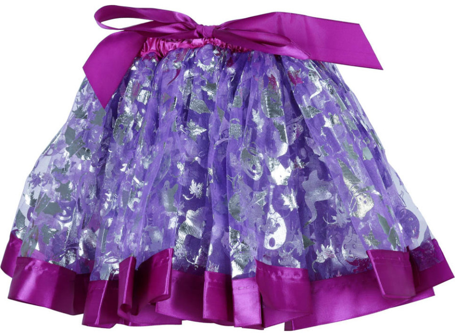 Karnevalový kostým Čarodějnice - 3 kusy - fialový