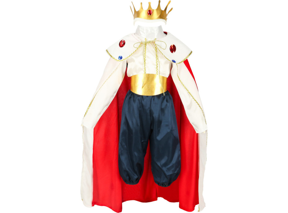 Karnevalový kostým Král - velikost M