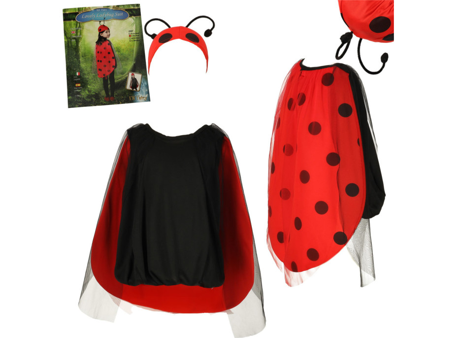 Karnevalový kostým Beruška velikost S