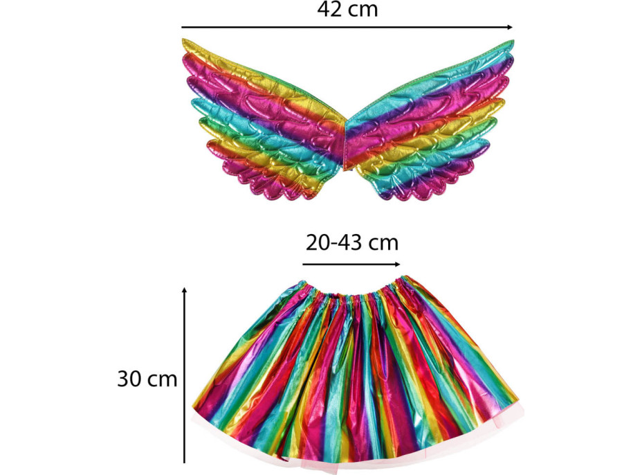 Karnevalový kostým Jednorožec - vícebarevný