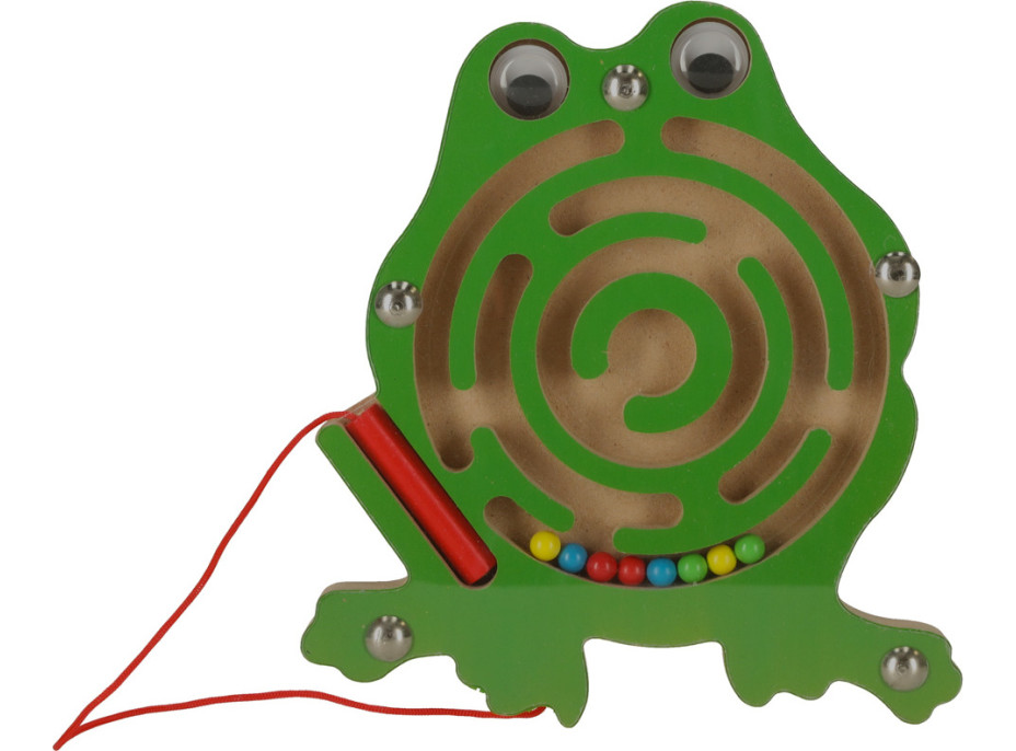 Magnetické kuličkové bludiště - Žába