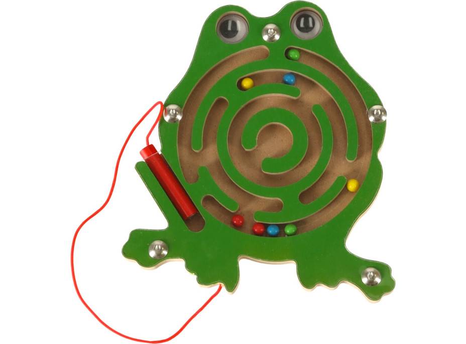 Magnetické kuličkové bludiště - Žába