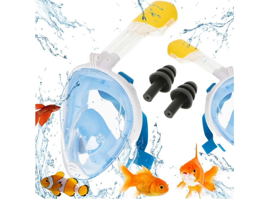 Šnorchlovací maska vel. S/M - modrá