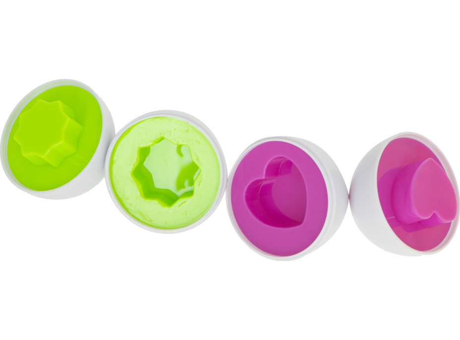 Vzdělávací hračka vajíčka - Barvy a tvary