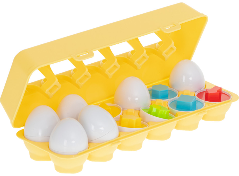 Vzdělávací hračka vajíčka - Barvy a tvary
