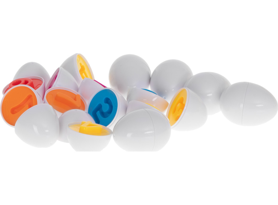 Vzdělávací hračka vajíčka - Barvy a čísla