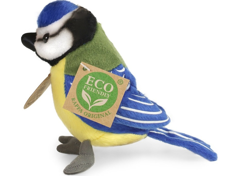 Rappa Plyšová sýkorka 12 cm ECO-FRIENDLY