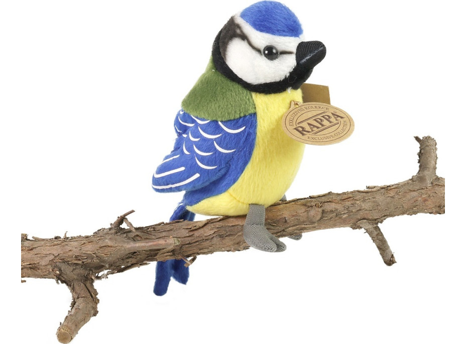 Rappa Plyšová sýkorka 12 cm ECO-FRIENDLY