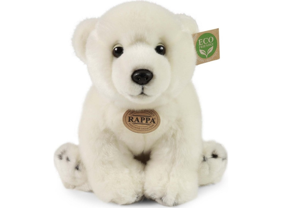 Rappa Plyšový medvěd lední 28 cm ECO-FRIENDLY