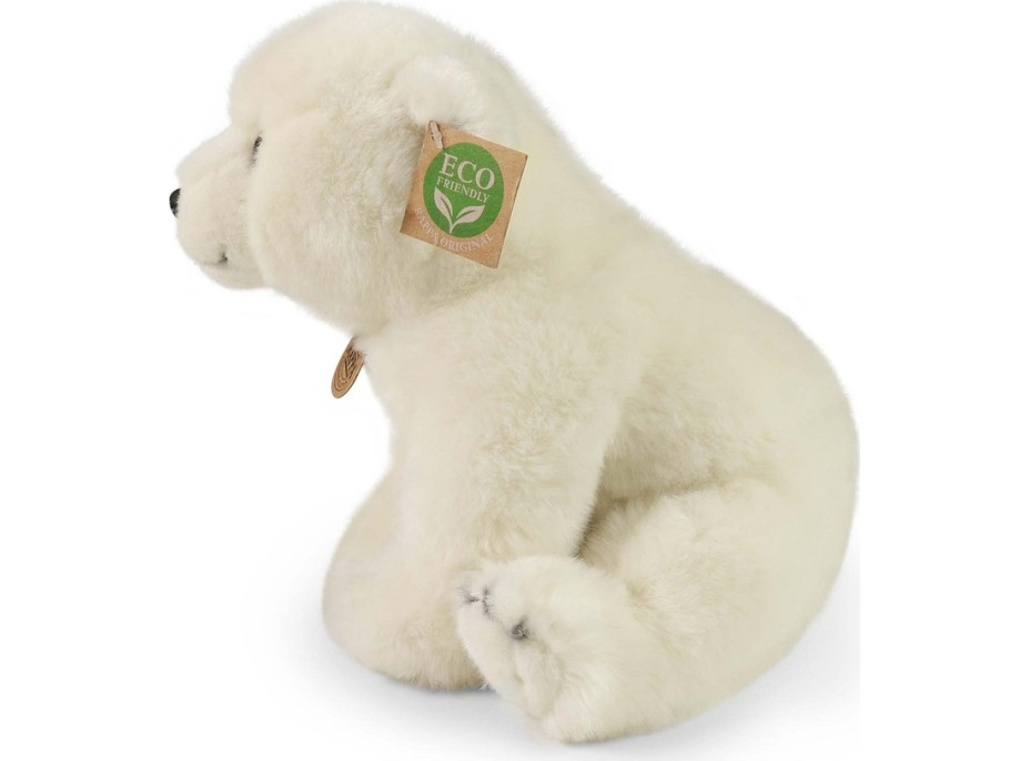 Rappa Plyšový medvěd lední 28 cm ECO-FRIENDLY