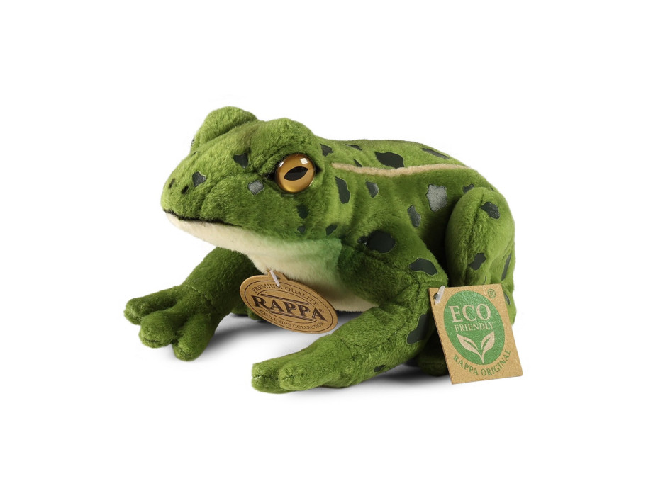 Rappa Plyšová žába 19 cm ECO-FRIENDLY